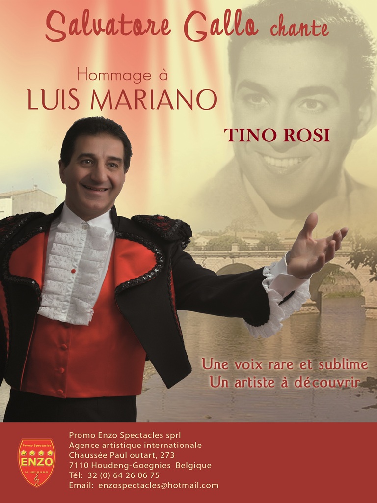 Affiche de la soirée Mariano